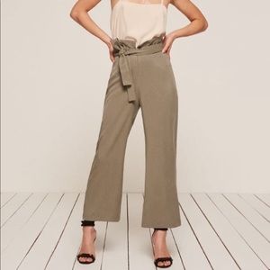 Reformation Gaucho Pant size 6. NEW WITHOUT TAGS
